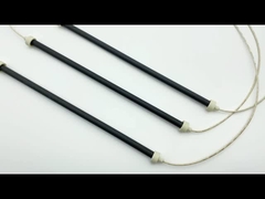 Προσαρμογή Quartz Heating Infrared Lamp 220V Single Tube Long Wave Black Tube