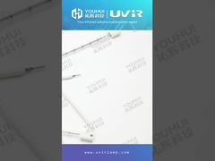 SK20 λαμπτήρας υπέρυθρης θέρμανσης χαλαζία ενός σωλήνα 200-4000W θερμαντικό στοιχείο