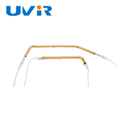 Καλή τιμή Επιχρυσωμένο Στοιχείο Θέρμανσης Υπέρυθρης Ακτινοβολίας Χαλαζία 150-6000W σε απευθείας σύνδεση