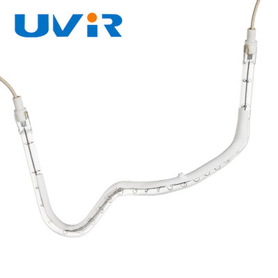 Καλή τιμή τρισδιάστατος κεραμικός άσπρος λαμπτήρας 814mm 1100-2600C θερμαστρών χαλαζία επιστρώματος υπέρυθρος σε απευθείας σύνδεση