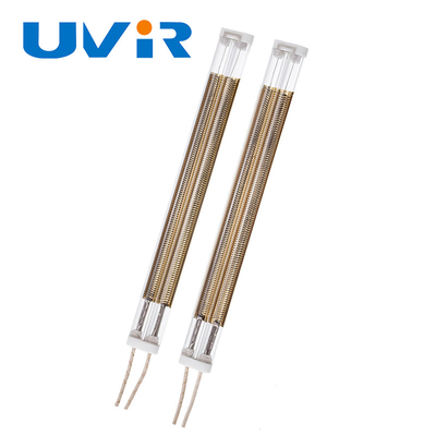 Καλή τιμή 2000W Επιχρυσωμένη Λυχνία Θέρμανσης Μεσαίων Κυμάτων Υπέρυθρης Ακτινοβολίας 380V σε απευθείας σύνδεση