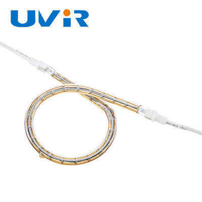 Καλή τιμή Προσαρμοσμένη Λυχνία Θέρμανσης Υπέρυθρης Ακτινοβολίας με Δακτύλιο Αλογόνου 24V-575V σε απευθείας σύνδεση