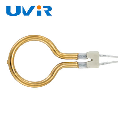 Καλή τιμή Υπέρυθροι λαμπτήρες δαχτυλιδιών σωλήνων χαλαζία, υπέρυθρος σωλήνας 814mm λαμπτήρων θερμότητας διάμετρος σε απευθείας σύνδεση