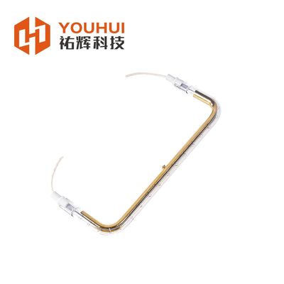 Καλή τιμή Σωλήνας θέρμανσης υπερύθρων μικρών κυμάτων τύπου U 150-6000W επιχρυσωμένος σε απευθείας σύνδεση