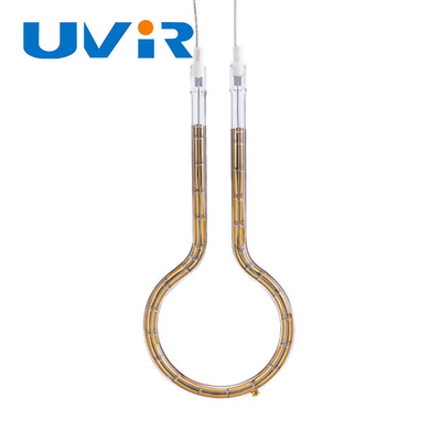 Καλή τιμή 1850W Χαλογενικό υπέρυθρο θερμαντικό λαμπτήρα για θέρμανση τροφίμων 230V σε απευθείας σύνδεση