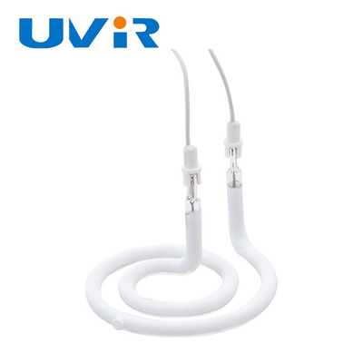 Good price Υπέρυθροι λαμπτήρες δαχτυλιδιών UVIR, άσπρος λαμπτήρας 230V 1500W IR αλόγονου σωλήνων χαλαζία επιστρώματος σε απευθείας σύνδεση