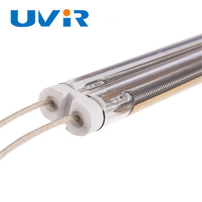 Καλή τιμή Καλυμμένος χρυσός μέσος υπέρυθρος λαμπτήρας κυμάτων για το χρώμα που ξεραίνει 4100W σε απευθείας σύνδεση