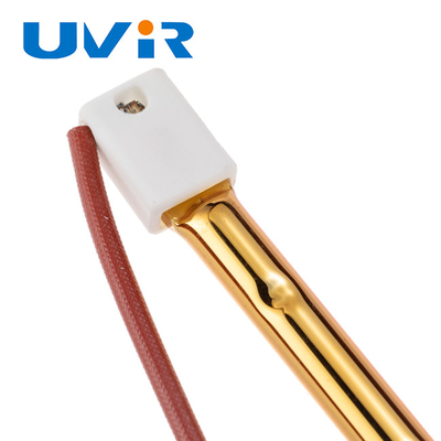 Καλή τιμή SK15 υπέρυθρος λαμπτήρας 235V 1500W θέρμανσης με τον κεραμικό άσπρο χρυσό ανακλαστήρα σε απευθείας σύνδεση