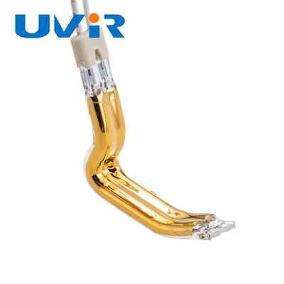 Good price 150-6000w το Λ διαμόρφωσε το διπλό υπέρυθρο θερμαντικό καλυμμένο χρυσός cOem σωλήνων σε απευθείας σύνδεση