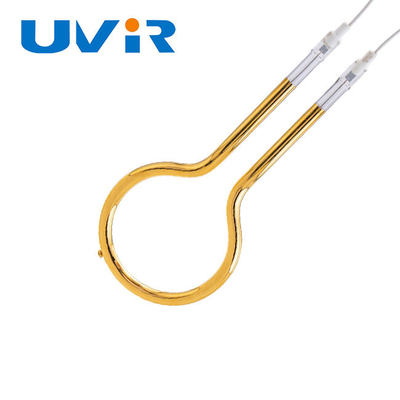 Good price 100-7600W υπέρυθρος λαμπτήρας θερμαστρών δαχτυλιδιών, χρυσή θερμάστρα σωλήνων IR χαλαζία ανακλαστήρων σε απευθείας σύνδεση
