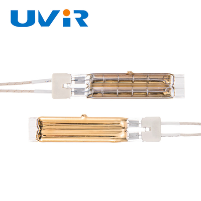 Καλή τιμή 11x23mm TL470 Β τύπου Δίδυμο σωλήνα IR λαμπτήρα θερμαντήρα χαλογόνου 2400W 230V σε απευθείας σύνδεση