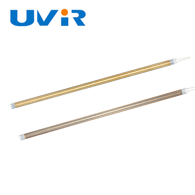 2500W 415V Twin Tube υπέρυθρο θερμαντικό λαμπτήρα για 3D εκτυπωτές