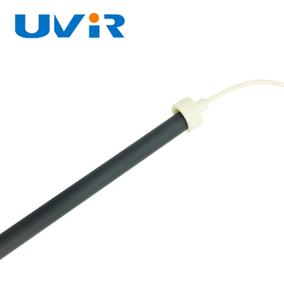 Προσαρμογή Quartz Heating Infrared Lamp 220V Single Tube Long Wave Black Tube