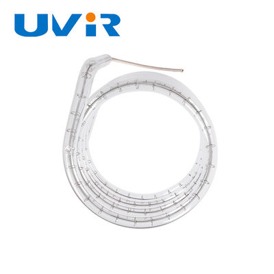 Σωλήνας θερμαντικού στοιχείου υπέρυθρης ακτινοβολίας με τρισδιάστατο περίγραμμα εξοικονόμησης ενέργειας με 85% απόδοση θερμότητας και διάρκεια ζωής 5000-20000 ώρες