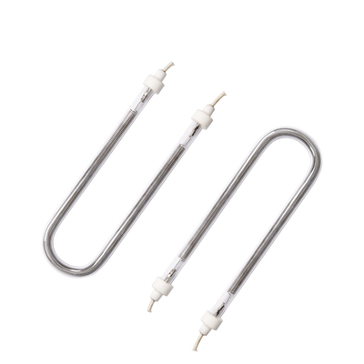 Καλή τιμή Σωλήνας θέρμανσης υπερύθρων U-Type Clear Quartz 200-4000W σε απευθείας σύνδεση