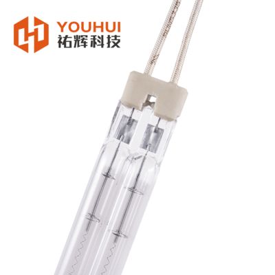 Λάμπα θέρμανσης υπέρυθρης αλογόνου διπλού σωλήνα 200-4000W 55-575V