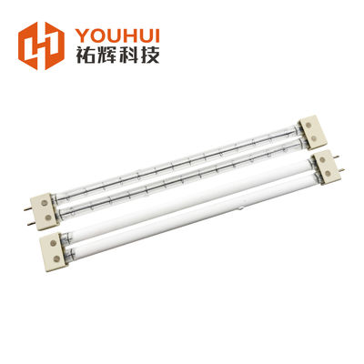 Καλή τιμή 400V 1850W Single Tube Quartz Infrared Lamp με μήκος θέρμανσης 255mm και θερμοκρασία νήματος 1100-2600°C για προθέρμανση του φούρνου αναψύξης σε απευθείας σύνδεση