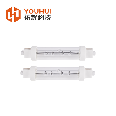 Καλή τιμή Quartz Infrared Lamp met 5000 uur werktijd, 55-575V spanning en korte golf voor industriële verwarming σε απευθείας σύνδεση