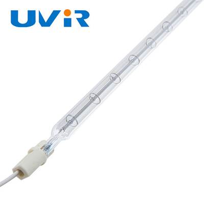Καλή τιμή 1500W UVIR υπέρυθρο λαμπτήρα θερμοκρασίας χαλογόνου χαλαζίου 220V σε απευθείας σύνδεση