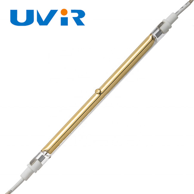 Λυχνία Θέρμανσης Quartz Halogen 500W Short Wave με Χρυσό Ανακλαστήρα