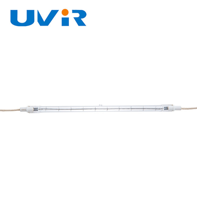 Good price RS 500W IR που θερμαίνει τον υπέρυθρο σωλήνα αλόγονου χαλαζία λαμπτήρων με χωρίς επίστρωση σε απευθείας σύνδεση