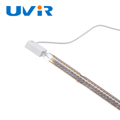 Good price χρυσός σωλήνας χαλαζία λαμπτήρων 1200W 230V αλόγονου επιστρώματος ροδοκόκκινος λεπτός υπέρυθρος σε απευθείας σύνδεση