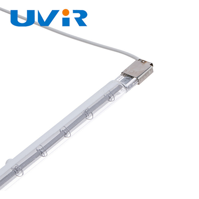 235V 1000W SK17 Λάμπα Υπέρυθρης Θέρμανσης Χαλαζία με Λευκή Επίστρωση