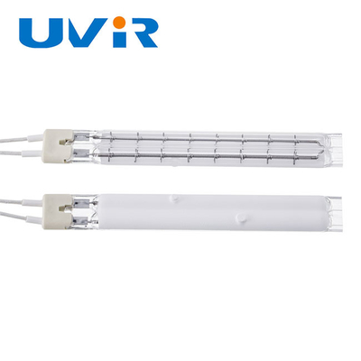 Good price 1500W δίδυμοι υπέρυθροι λαμπτήρες σωλήνων, κεραμική θερμάστρα IR κυμάτων επιστρώματος κοντή σε απευθείας σύνδεση