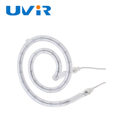 UVIR 180mm Λευκός δακτυλικός υπέρυθρος λαμπτήρας 230V Κουάρτζ