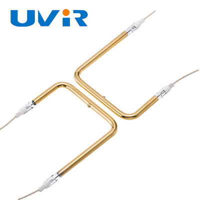 Good price Υπέρυθρος σωλήνας στοιχείων θέρμανσης UVIR, 500with εσείς ίνα βολφραμίου θερμαστρών μορφής του U σε απευθείας σύνδεση