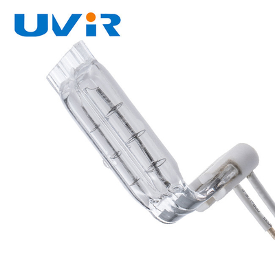 Good price 150-6000W Κουαρτζικό γυαλί 3D σχήμα L τύπου λευκής επικάλυψης υπέρυθρο λάμπα σε απευθείας σύνδεση