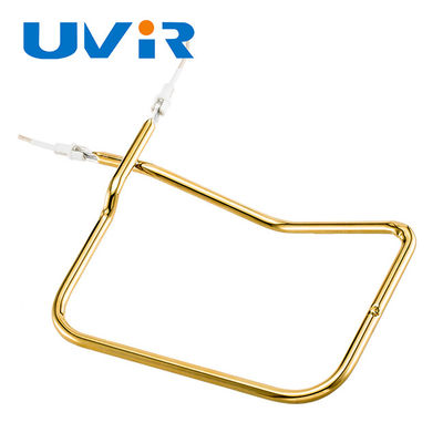 1660W 230V Λάμπα Υπέρυθρης Ακτινοβολίας Βραχέος Κύματος Χαμηλής Κατανάλωσης Ενέργειας από Χαλαζία για Βιομηχανική Θέρμανση