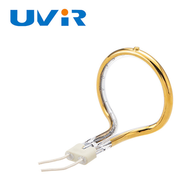 Good price 240V χρυσός-που ντύνει γύρω από σύντομο κύμα λαμπτήρων θερμότητας σωστής γωνίας το υπέρυθρο τη μικρή κατανάλωση ενέργειας σε απευθείας σύνδεση