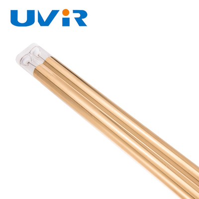 200-10000w Uvir Gold Coating Twin Tube Quartz Lamp Irp υπέρυθρο λαμπτήρα για εκτυπωτική μηχανή