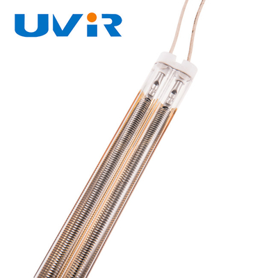 Good price Επιχρυσωμένος σωλήνας θέρμανσης 2500w ευθύ υπέρυθρο φως μεσαίου κύματος 415v σε απευθείας σύνδεση