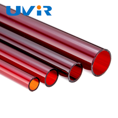 Καλή τιμή UVIR ροδοκόκκινη θερμάστρα 14mm σωλήνων χαλαζία χρώματος υπέρυθρη διάμετρος 19mm σε απευθείας σύνδεση