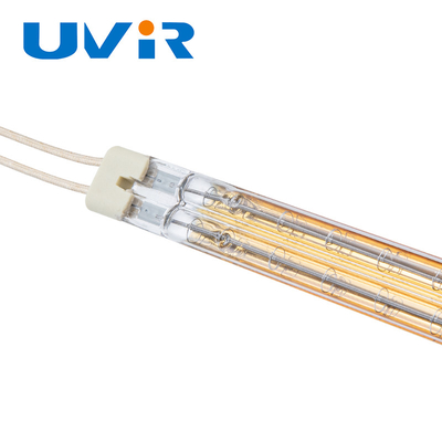 Καλή τιμή 6000W Διπλού Σωλήνα IR Quartz Υπέρυθρη Λυχνία Θερμαντήρα 380V σε απευθείας σύνδεση